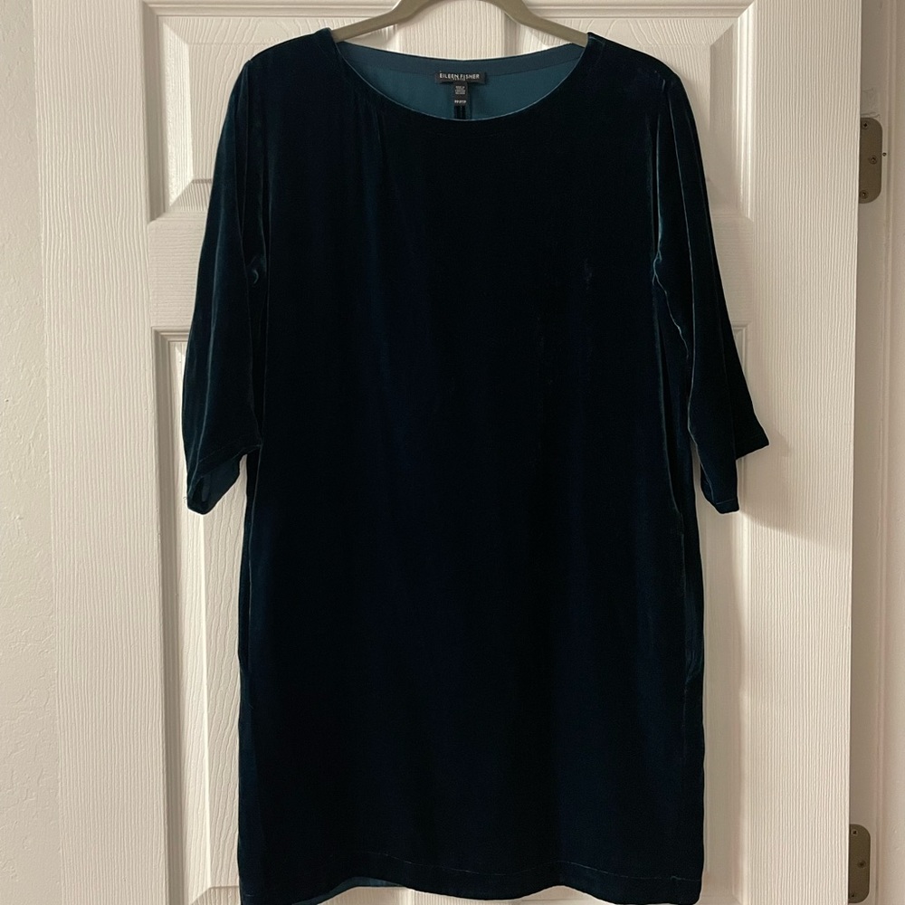 Eileen Fisher Velvet Dress